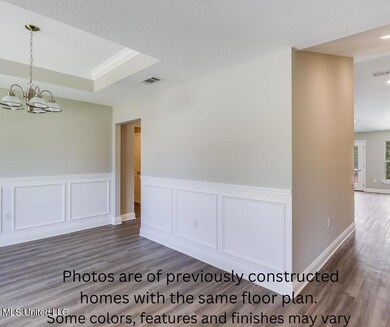 Photos are of previously constructed hom