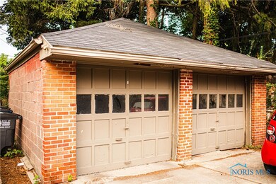 Exterior garage