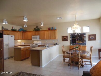 Open Kitchen and Dining Area