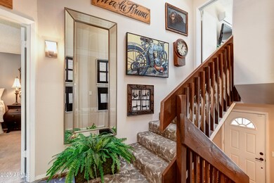 Staircase In Foyer