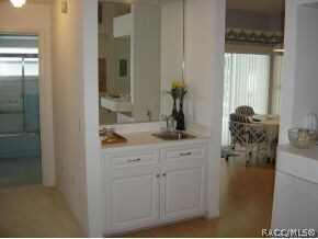 wet bar in family room