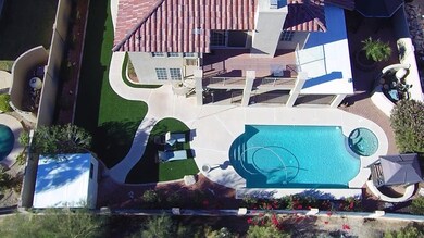 Ariel View Backyard
