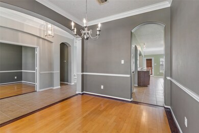 Arched entryways add a nice touch.
