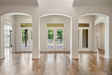 Large Open Great room. Bright and airy with patio