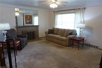 Wood Burning Fireplace, Large Picture Window, Cove