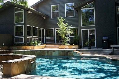 Pool and back of home