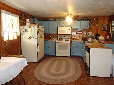 Spacious  Eat in Kitchen, with Dutch door and  Bea