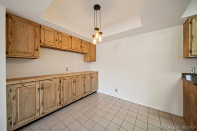 Additional built in cabinets with updated lighting
