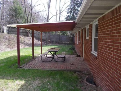 Exterior Back. The backyard is smaller but managea