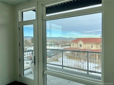 Stunning NW balcony views of the front range. Natu