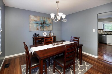 The dining room is the perfect setting for celebra