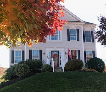 Fall leaves on Street Trees make for a beautiful v