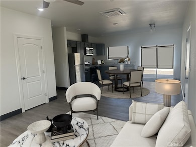 kitchen/dining area virtually staged