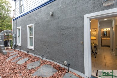 Exterior entrance to two of bedrooms.