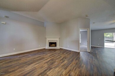 Living Room with Fireplace