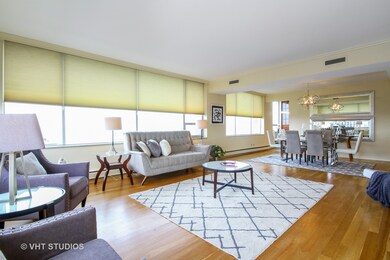Expansive living room easily manages space for all