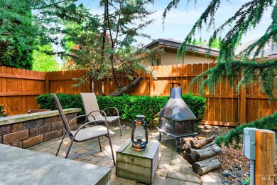 Fenced backyard featuring a patio area