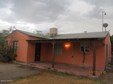 Rear of house