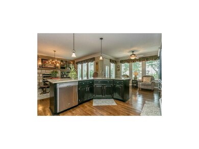 New granite, cabinet finishes, plantation shutters