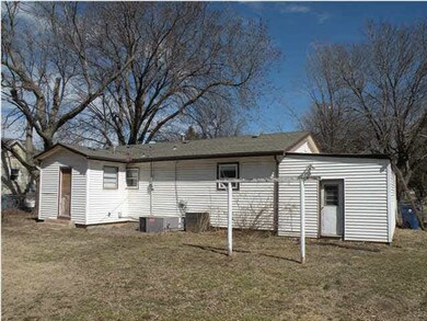 Rear of home