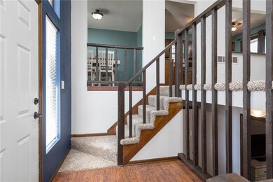 Large Entryway in the front of the home.