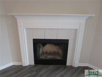 Beautiful Wood Burning Fireplace