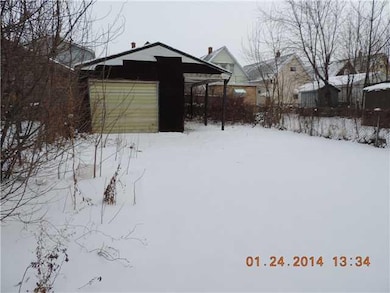 Yard/Garden. The back yard. Note shed.