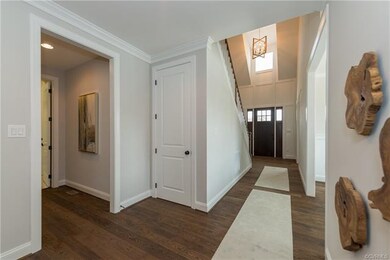 Photo of a similar floor plan taken from the Commu