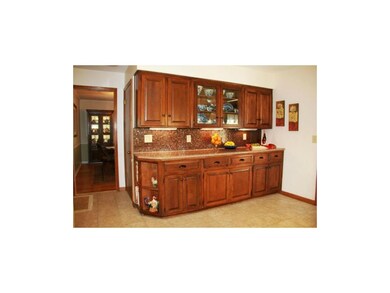 Large island with stunning cabinets