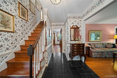 The Foyer also where the Staircase to the 2nd Floo