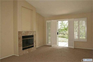 Vaulted Living Room with Fireplace!