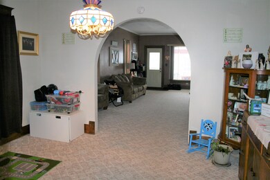 dining room into living room