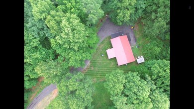 Aerial view of this beautiful home. 