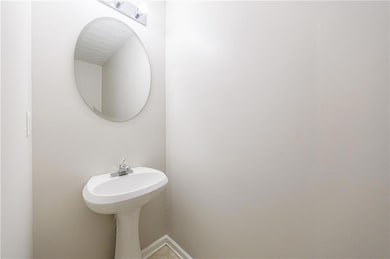 Bathroom with baseboards