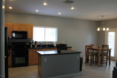 Kitchen and Dining Room area