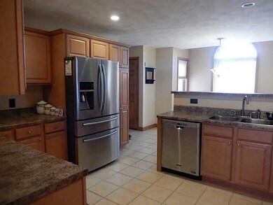 Kitchen. Open floor plan flows thru the kitchen in