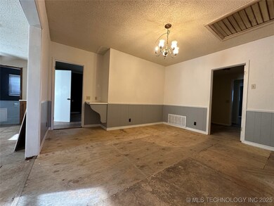 Dining Room, needs flooring.