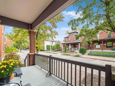 Front Porch view to Sycamore St.