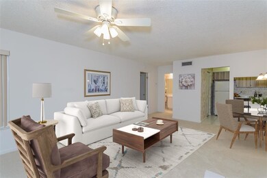Virtually Staged Living Room 