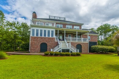 Porches on rear of the home