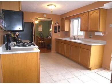 Kitchen Gorgeous oak kitchen with ceramic tile flo