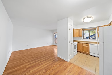 Living/dining/kitchen flooring has been changed ou