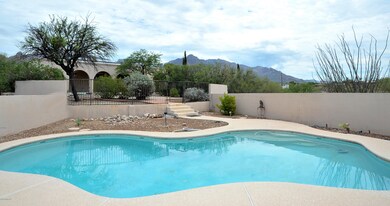 Mountains from Pool