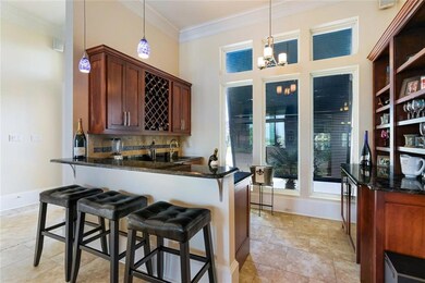Wet Bar/Butler's Pantry with counter great for ent