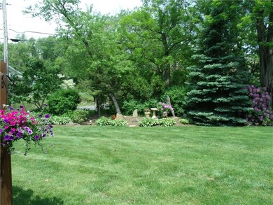 Beautiful rear yard area.