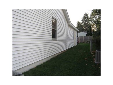 . Side of 3 car garage, Room for 3 vehicles or 2 c