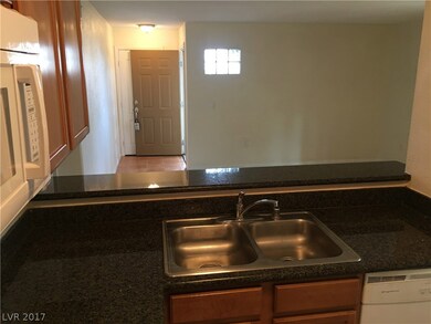 View from kitchen to front door.