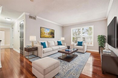 Living room open concept Virtually Staged