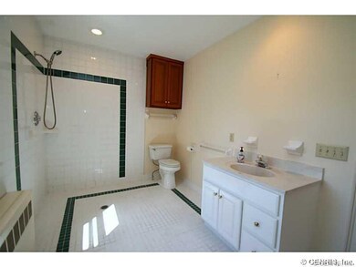 Master Bath. Is also accessible from the living ar
