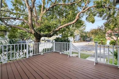 Enjoy hanging out on your spacious front deck!